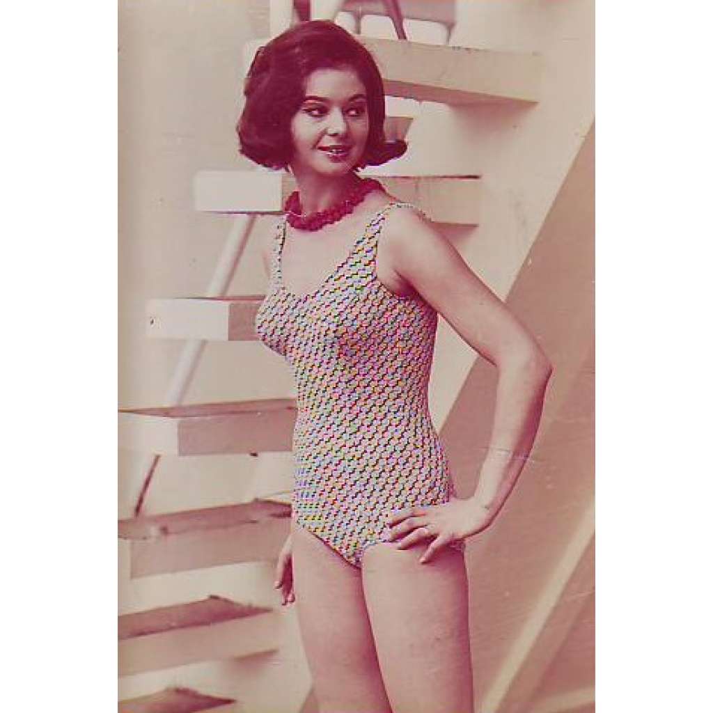 Plavky Reklamní fotografie móda 60. léta